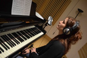 Giulia Facco @ Tube Recording Studio for Emme Record Label