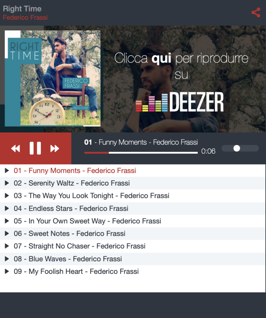Federico Frassi Right Time