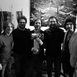 Motus Trio con il Sindaco di Rieti ed il direttore editoriale della Emme Record Label