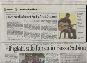 sabina music summer